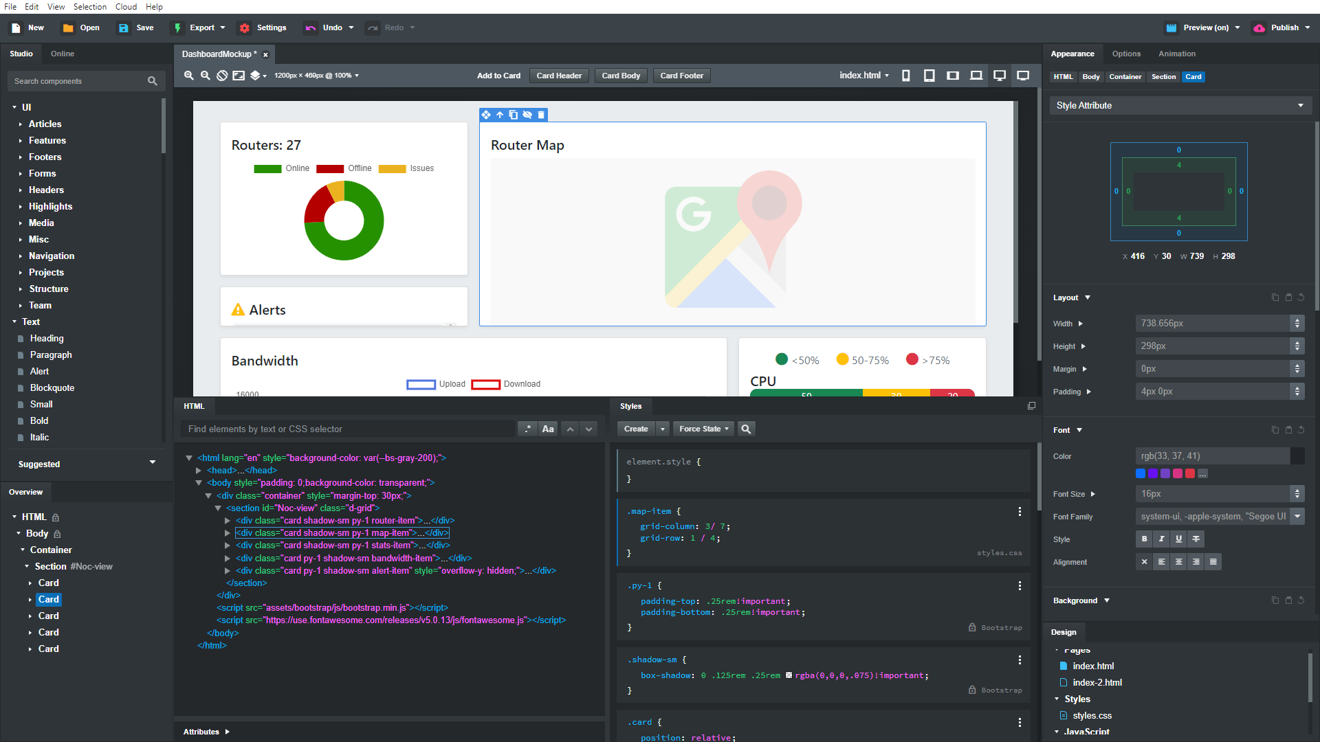 RemoteWinBox's Review of Bootstrap Studio - RemoteWinBox Network Management